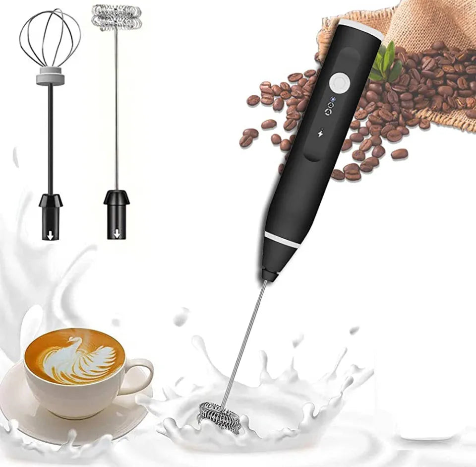 Quick Froth Rechargeable Electric Coffee Mixer & Egg Beater