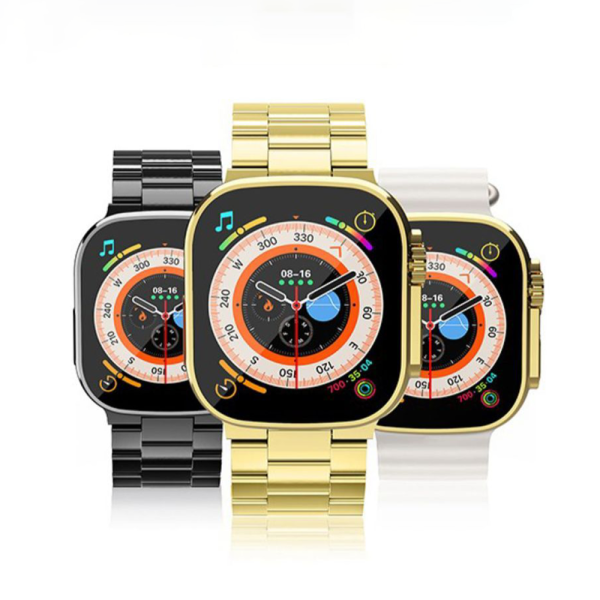 C9 Ultra 2 Gold Edition – Smart Watch For Men/women With 2 Strap