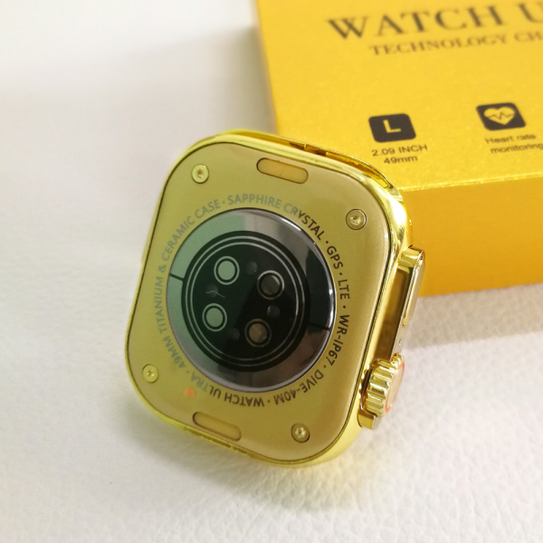 C9 Ultra 2 Gold Edition – Smart Watch For Men/women With 2 Strap