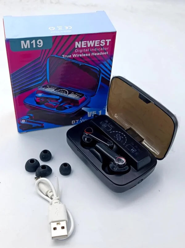 M19 TWS Bluetooth Earbuds